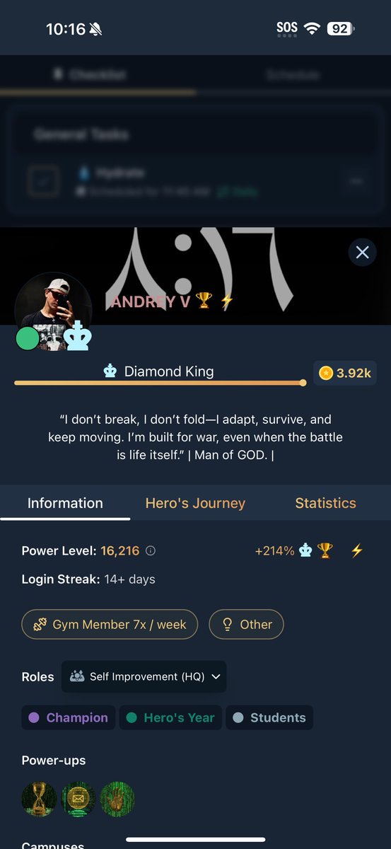 510 days today Diamond King  ! 

<a href="/jointrw/">THE REAL WORLD</a>