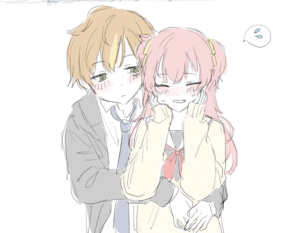 kani_tyoki2's tweet image. 彰愛らくがきです