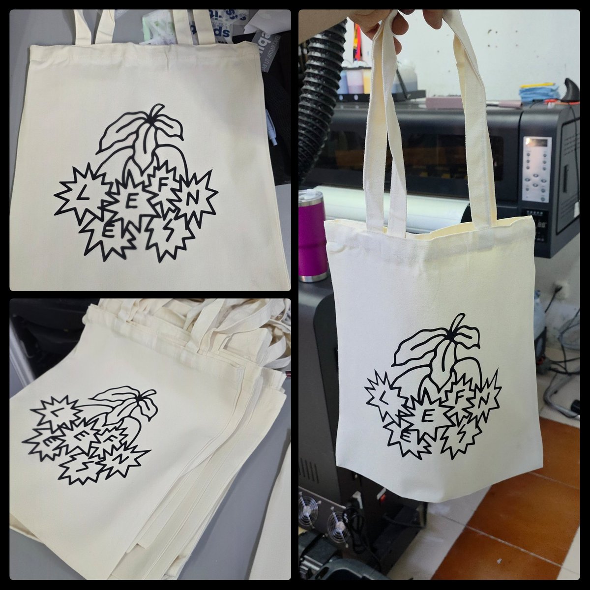 DesignYos's tweet image. ¡Bueeeenas bueeeeeenas! ✨️

Hoy Martecito con sabor a Lunes, lo trabajamos con puras #totebags personalizadas en #dtftextil, muchisisisimas gracias por su preferencia, seguimos trabajando con mucho amor. 🙌🏽

#YosDesign 💎