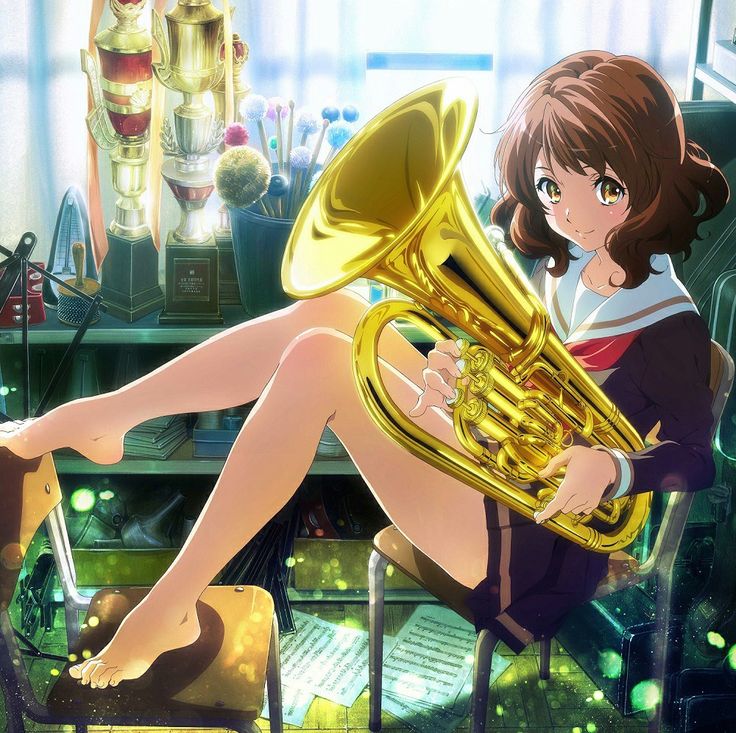 Saadow_'s tweet image. Terminado Sound euphonium. 
Es sin duda el mejor anime que ví en el año y el mejor en su género .