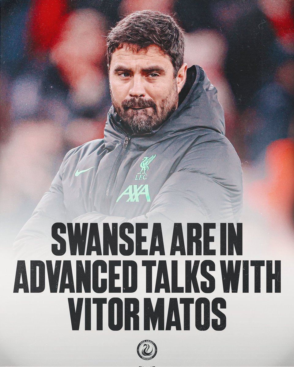 Swansea now in advanced talks with Vitor Matos to become the new gaffer 

The 37 year old has previously worked with Jurgen Klopp at Liverpool, and currently manages Maritimo who sit 3rd in the second division of Portugal 

Thoughts?

#Swans #swanseacity
