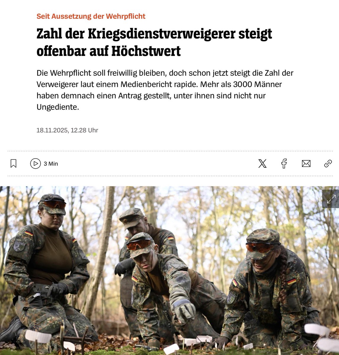 Es ist erst Dienstag, aber das ist jetzt schon die beste Schlagzeile dieser Woche!