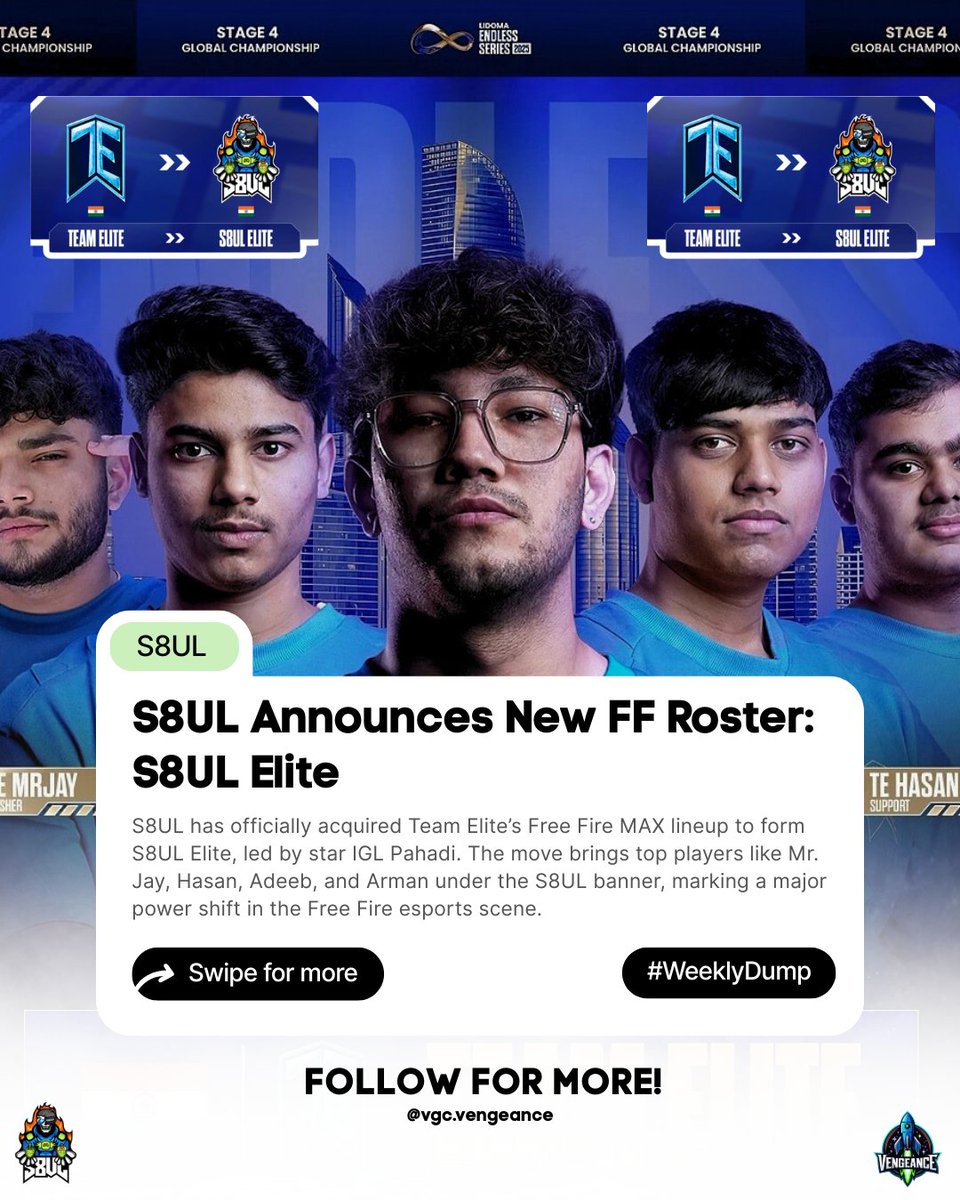 vengeance_vgc's tweet photo. This Week With SOUL &amp; S8UL 🚀

#WeeklyDump https://t.co/DgWKQiJEFb