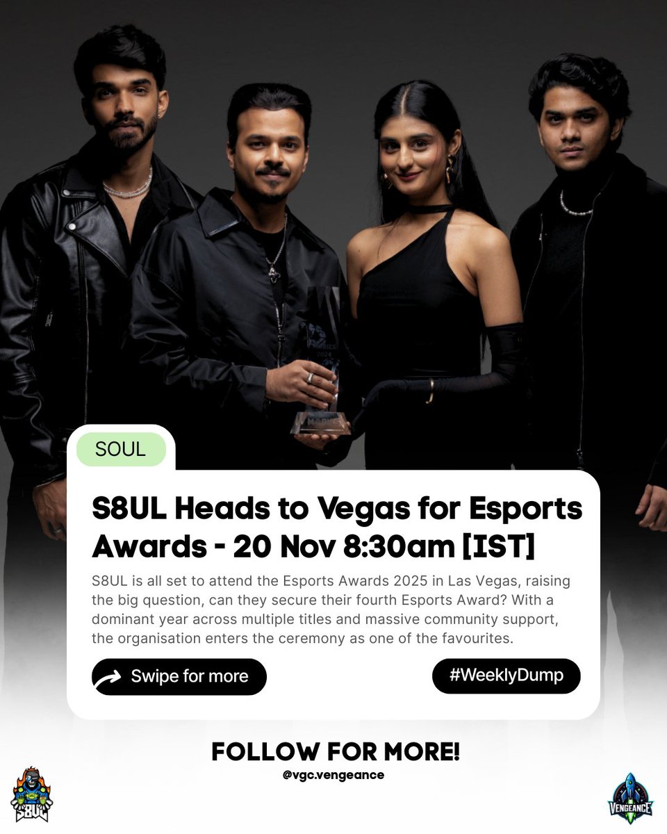 vengeance_vgc's tweet photo. This Week With SOUL &amp; S8UL 🚀

#WeeklyDump https://t.co/DgWKQiJEFb