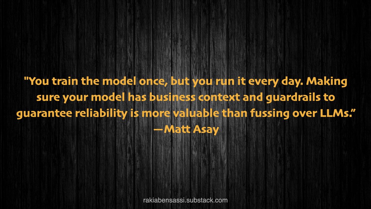 rakiabensassi's tweet image. &quot;It’s time to get serious about #AI.&quot;

More here: AI is all about inference now, by Matt Asay 👉 infoworld.com/article/408700…

💡🧠 For more insights, subscribe to my newsletter rakiabensassi.substack.com or my YouTube channel youtube.com/@tekforge

#AI #AIInference #LLMs #EnterpriseAI