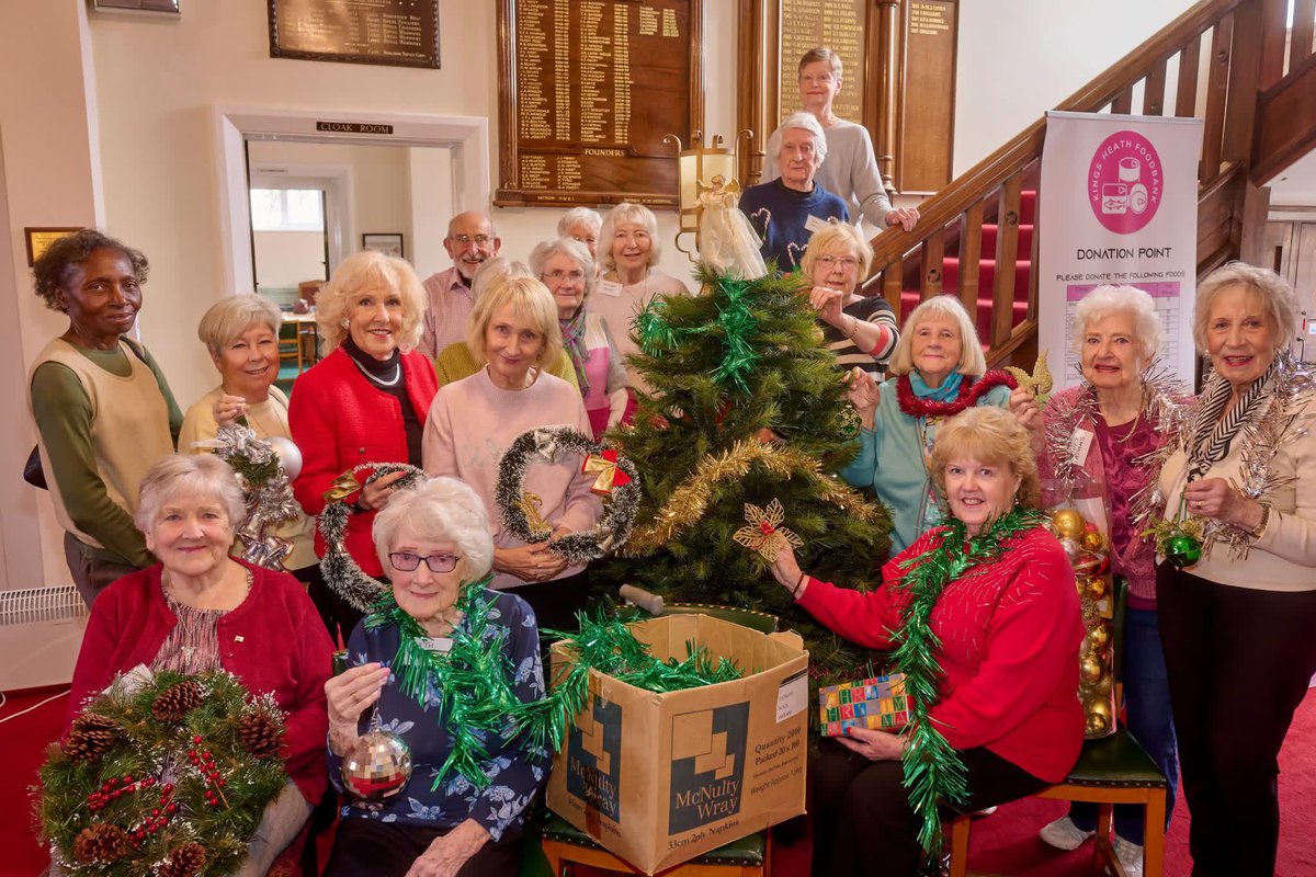 The Masonic Ladies Friendship Club brought Christmas to the Hall at Kings Heath