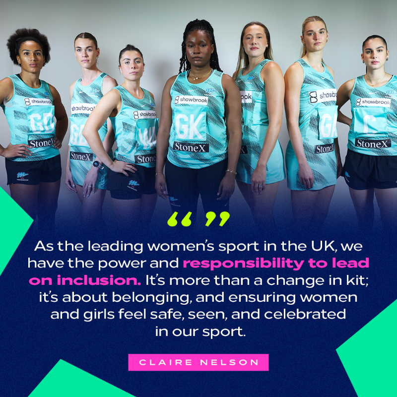 NetballSL's tweet photo. First of its kind 🆕 

Ahead of #NSL2026 the League has updated its inclusive kit policy, putting athlete choice, comfort and confidence at the forefront, with @LDNMavericks being the first side to unveil a choice of kit for players since the update 🫶 

Find out more ⬇️