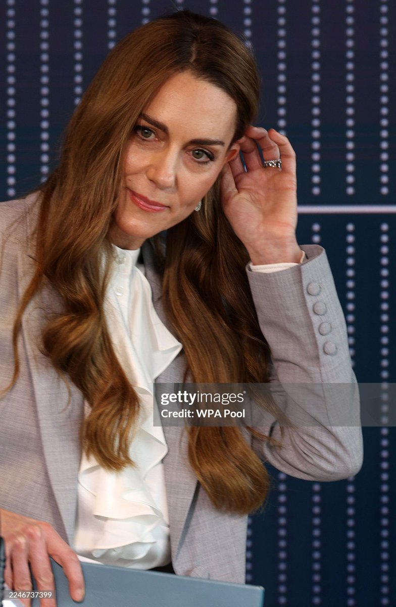 The Princess of Wales is attending The Future Workforce Summit, hosted by The Royal Foundation Business Taskforce for Early Childhood in London.

📸 Ilyas Tayfun Salci // Anadolu via Getty Images &amp; Adrian Dennis // WPA Pool // Getty Images
