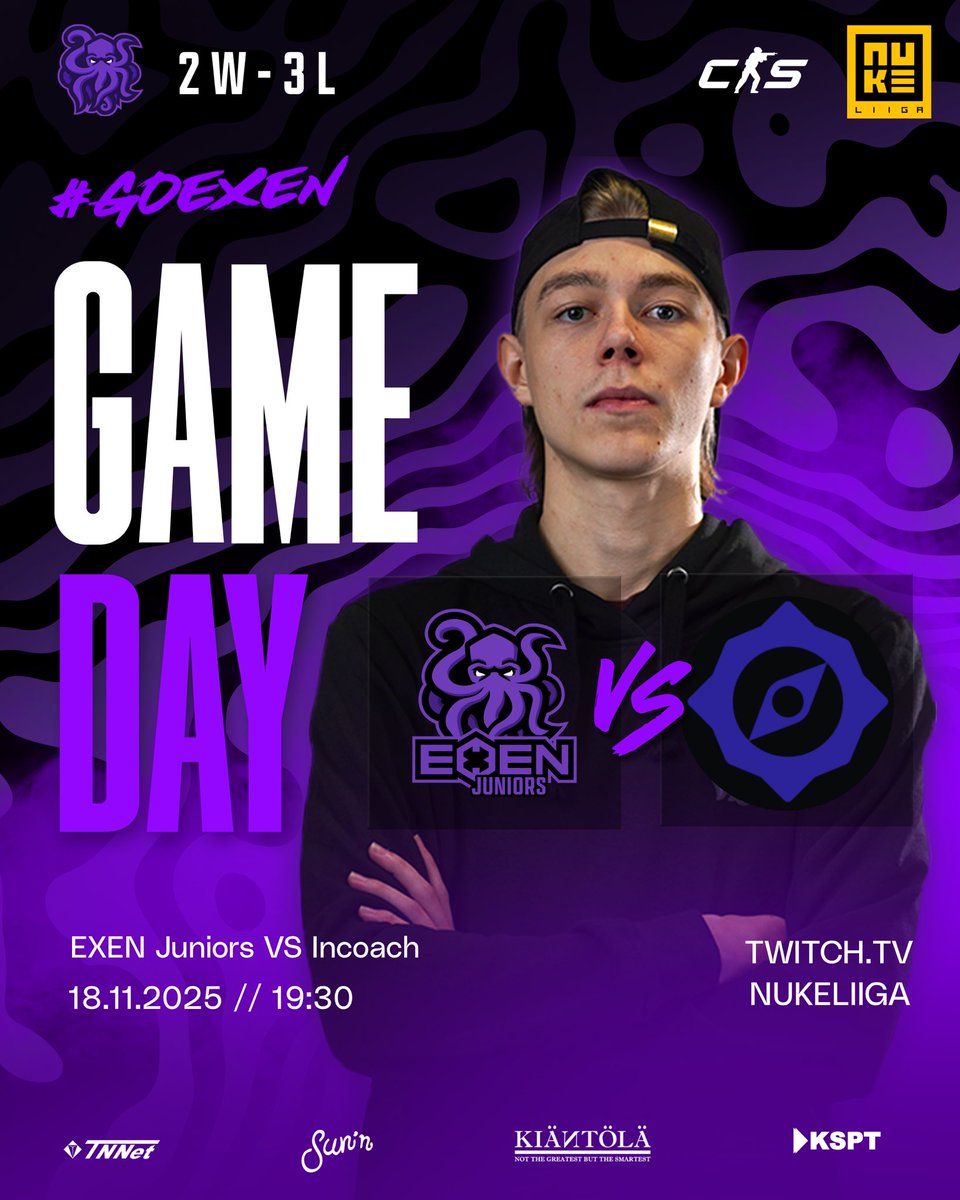 Tänään NUKEtetaan, tuukko kattoo? 🫵

🆚: Incoach
⏰: 19:30 
📺: twitch.tv/nukeliiga 

#goEXEN #NUKETTAA #esportsfi