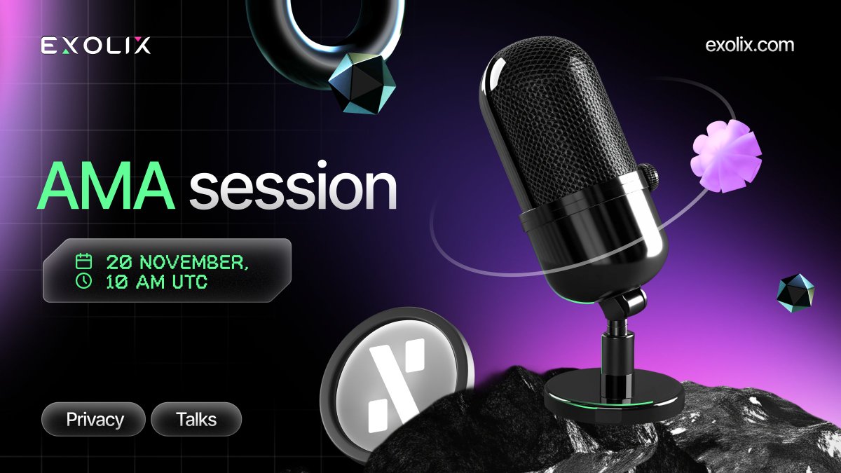 exolix_com's tweet image. 🎙 Exolix x Alephium AMA incoming!

Join our AMA with the @alephium team: we’ll talk tech, ecosystem updates, and what’s ahead for $ALPH. Bring your questions, we’re ready 👀

📅 November 20
⏰ 10:00 AM (UTC)
🔗 Join the Space: x.com/i/spaces/1vAxR…

Set your reminders and stay…