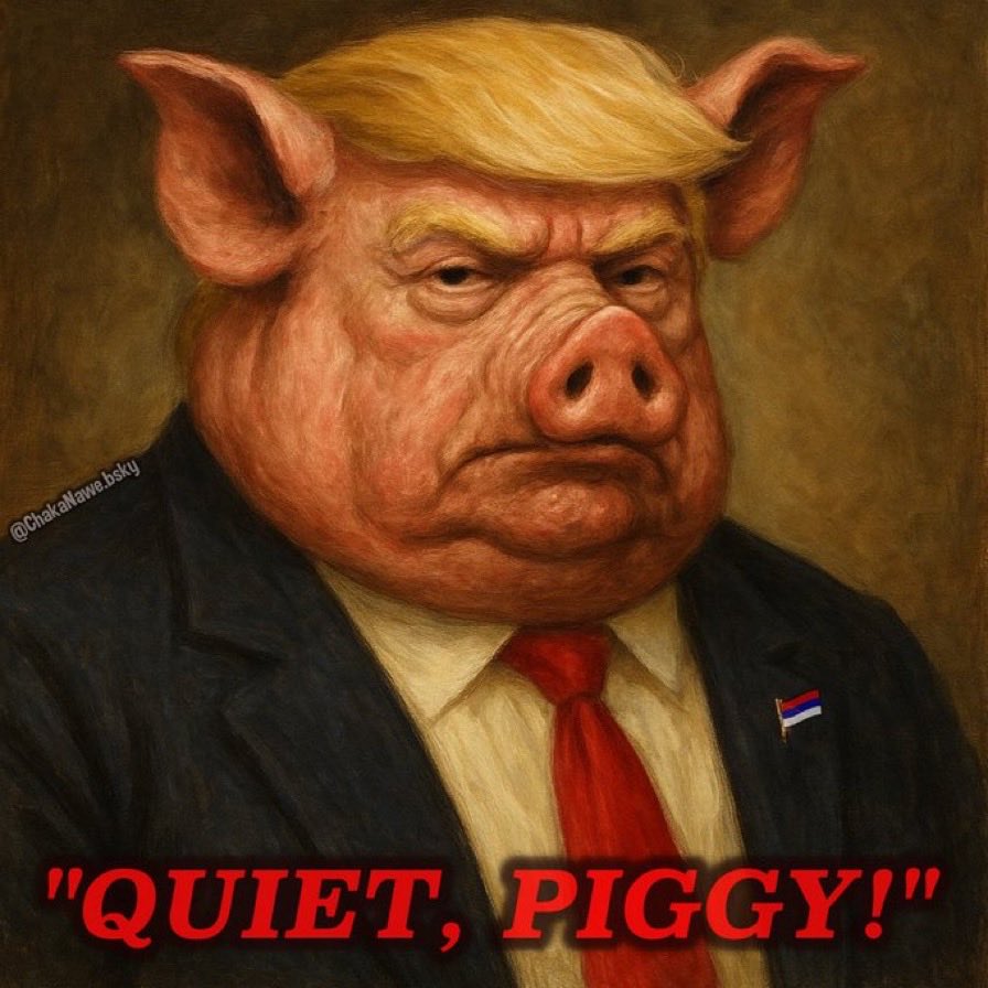 LePapillonBlu2's tweet image. “QUIET, PIGGY!”

Thank you for your attention to this matter.