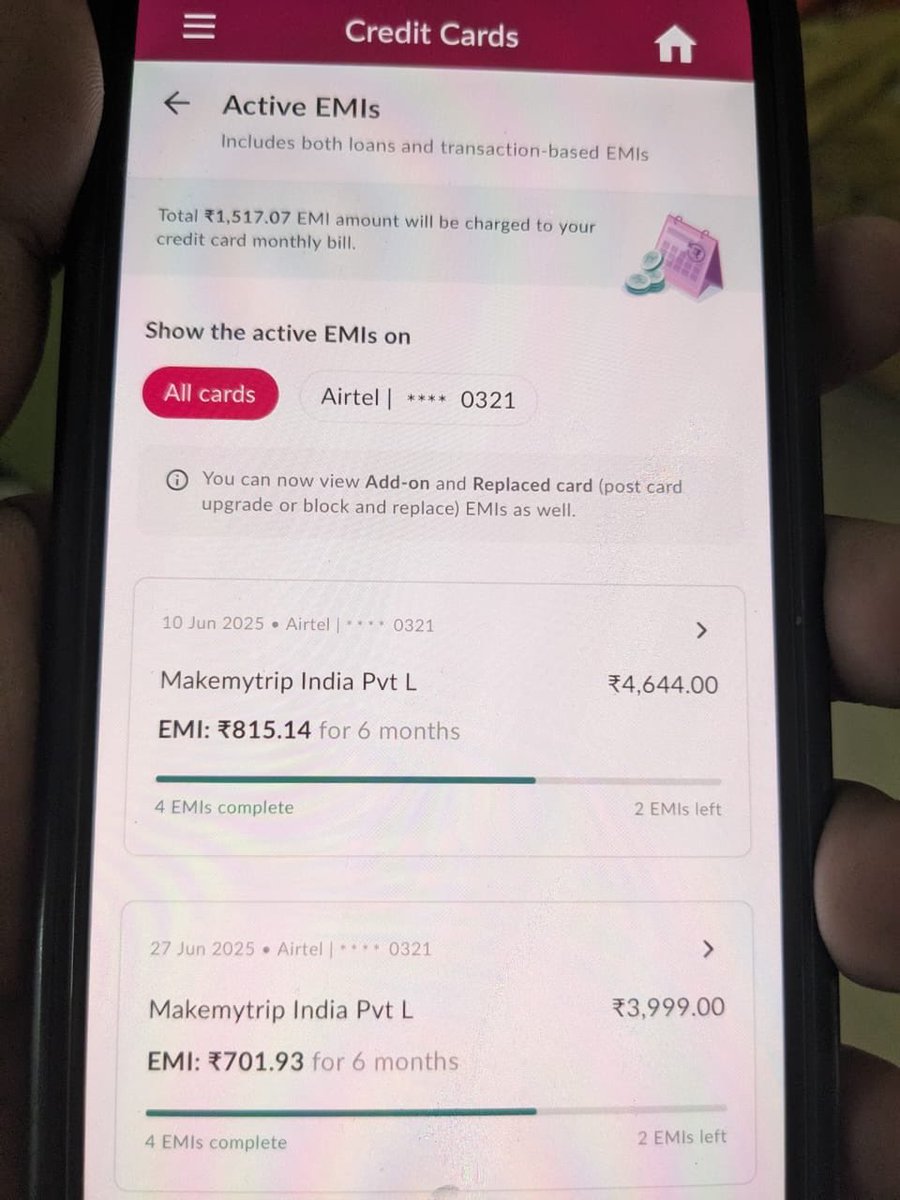 mathur_triyaksh's tweet photo. @AxisBank I closed my ₹53,000 EMI loan in Oct ‘25 &amp; even received a ‘No Dues’ certificate.
Yet my statement now shows ₹54,000 as “late fees”. 
Branches say this is impossible. Customer care gives vague answers.
@RBI @AmritMahotsav @jagograhakjago @FinMinIndia 
#bankingFraud https://t.co/ei8VWN342g