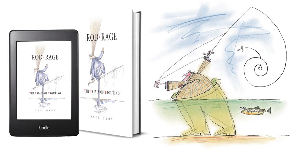 #NewBook ‘Rod Rage: The Trials of Trouting’ by Paul Dady
From knots to lucky underwear and appalling hauling to woeful weather, many ‘trouters’ will identify with the scenarios and comments featured in this quirky portrayal.
#Humour #Cartoons #Trouting 
quillerpublishing.com/product/rod-ra…