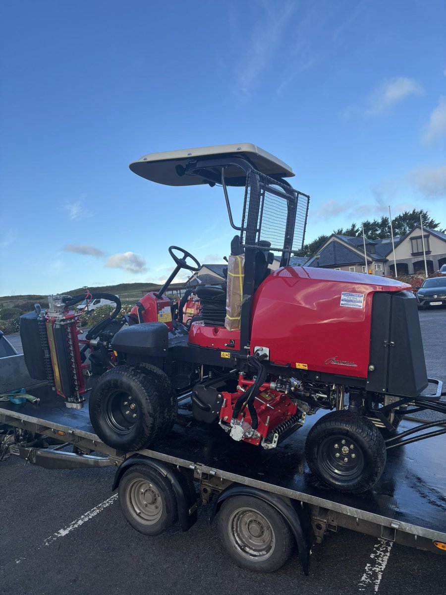 FergalInfo's tweet image. # 2 of 2 Baroness LM551B received by a Links Course in Kerry this week