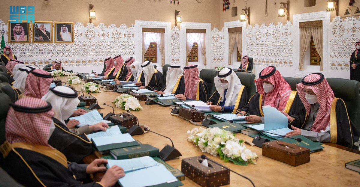 spagov's tweet image. #مجلس_الوزراء ينوّه بما شهدت المملكة من إعلانات عالمية في المجال السياحي أبرزها (إعلان الرياض) الذي اعتُمد خلال الدورة (السادسة والعشرين) للجمعية العامة لمنظمة الأمم المتحدة للسياحة؛ ليمثل خريطة طريق لمستقبل أكثر شمولية واستدامة في القطاع، ويكون أحد محركات النمو الوطني.
#واس