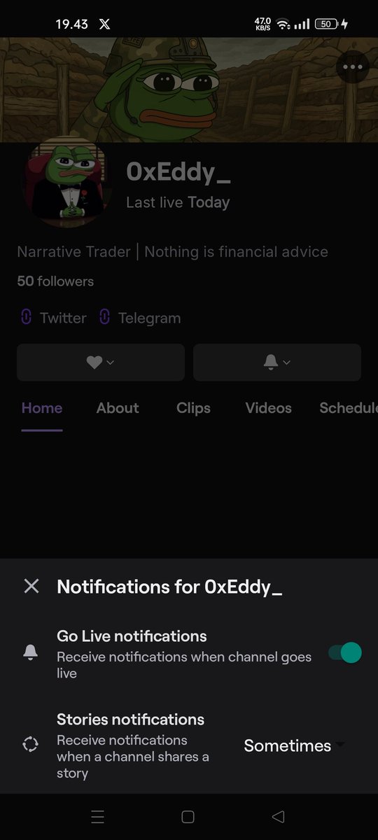 Domskyyyyy_4200's tweet photo. @0xEddy_ 7nYSy5VxPexabWaoNiirtwVh9mhoNmrUXCNVCNtbpBgR

Support locked in, vibes delivered! Hopefully this 1 SOL will be the start of a big journey. Wallet ready, energy ready. thank you for the chance, king 👑⚡️ https://t.co/K6qAgZby5f