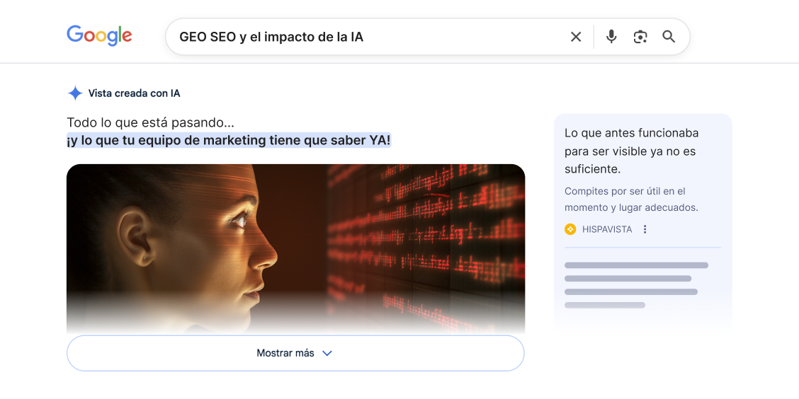 📍Muchas marcas aún no han entendido el GEO SEO… y ya están cayendo en visibilidad.

¿La tuya? Compruébalo aquí 👇

👉 hispavista.com/marketing-onli…

#MarketingDigital #SEO #IA #GEO #GEOSEO