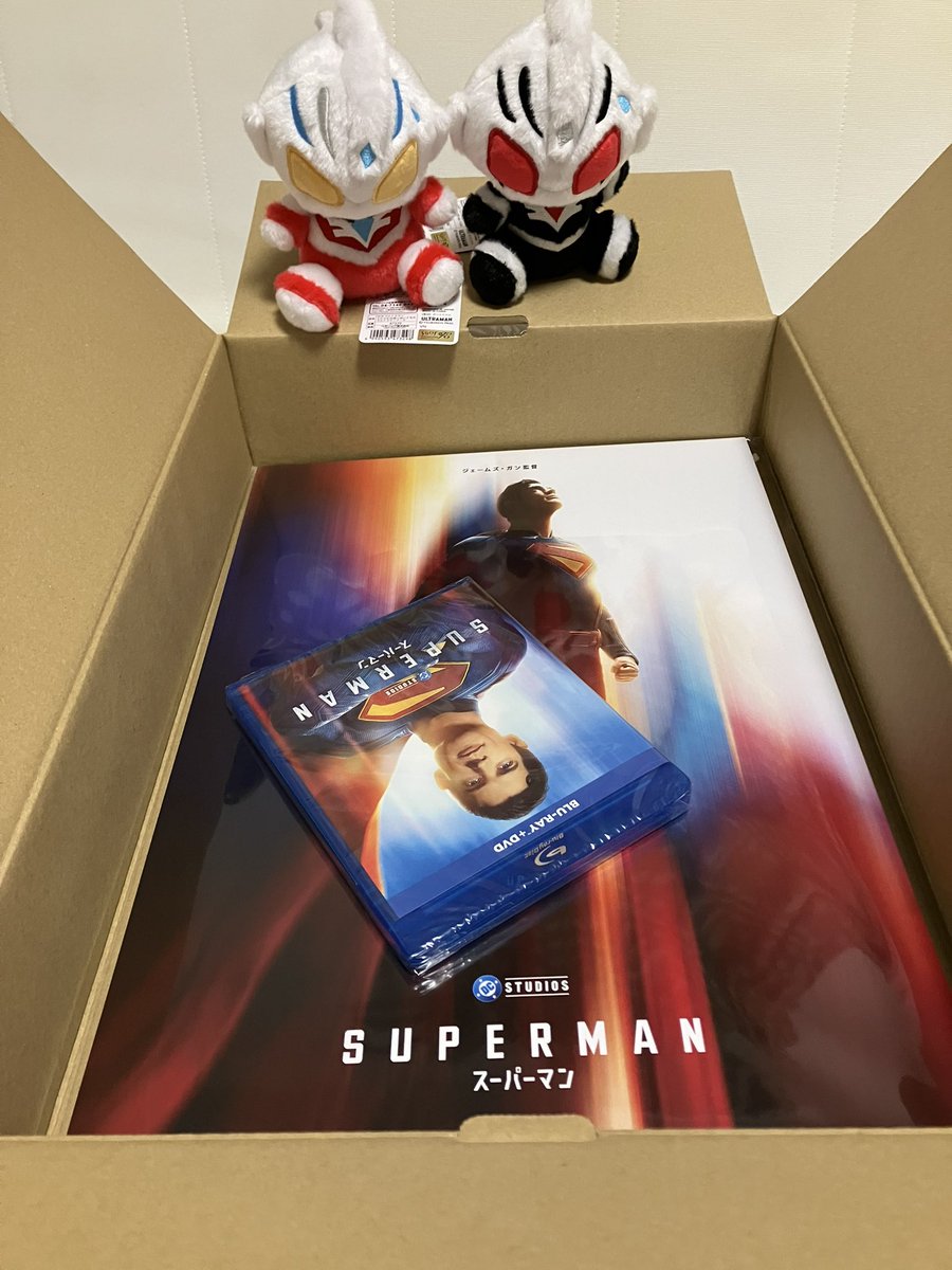 ちょっと待ってこんなにデカいの！？！？ というわけで、スーパーマン