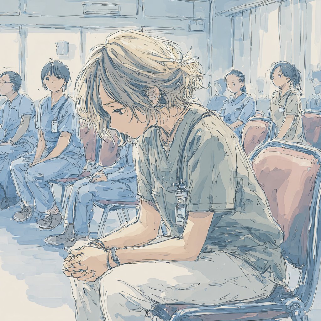 新人に、口無し

会議で意見したいのに
勇気が出なくて黙ってしまう
先輩のミスを見つけても言い出せない
なにか言ったら責められるかも…って
心が縮む

「何も言わないのは
　何も感じていないわけじゃない」

言葉を選ぶし
立場や場の空気も感じてるからこそ
躊躇してしまうだけ