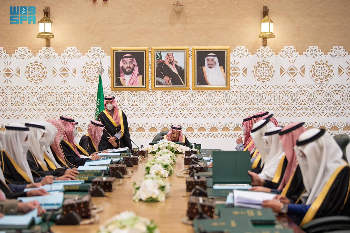 #مجلس_الوزراء يطّلع على مجمل المحادثات التي جرت في الأيام الماضية بين المملكة وعددٍ من دول العالم، ومن ذلك الرسالتان اللتان تلقاهما سمو #ولي_العهد من فخامة رئيس جمهورية كوريا لي جاي ميونغ، ومن فخامة رئيس الجمهورية الإسلامية الإيرانية الدكتور مسعود بزشكيان.
#واس