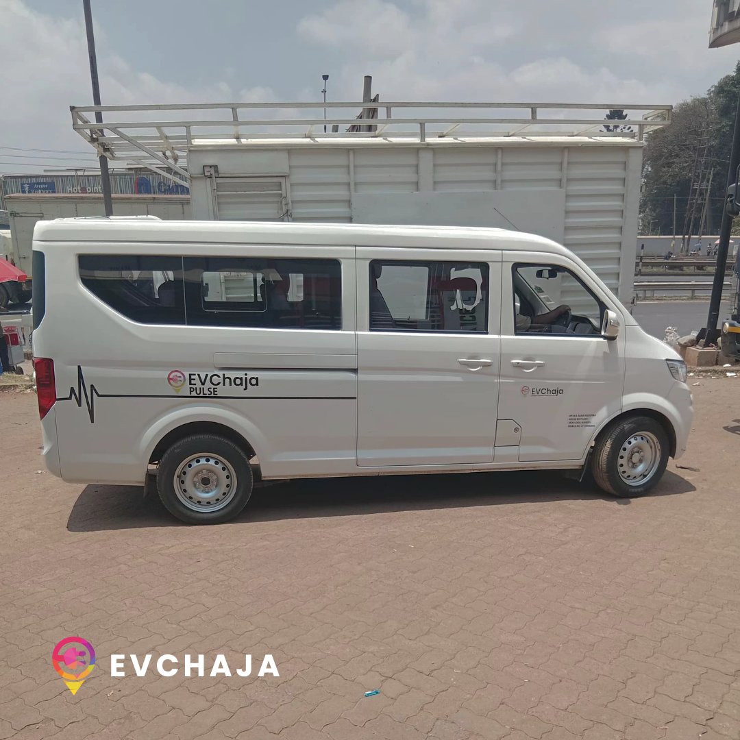 Power your logistics the smart way.

For a van running 300 km a day:
⛽ Fuel: KSh 6,750 – 9,750
🔋 Electric: KSh 2,295
That’s over KSh 4,000–7,000 saved daily.
The choice is clear. The savings are real.
Hire our electric van fleet — flexible terms, zero emissions, and lower costs