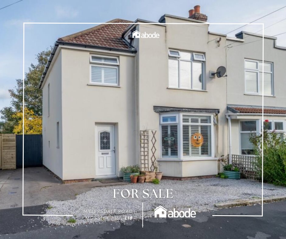 🔥 For Sale | Millersdale Rd, Mossley Hill L18

Extended 3-bed semi with open-plan kitchen/living, garden backing onto private field, parking &amp; great schools nearby. £380,000

More info: 
rightmove.co.uk/properties/169…

📲 DM us to book a viewing

#MossleyHill #L18