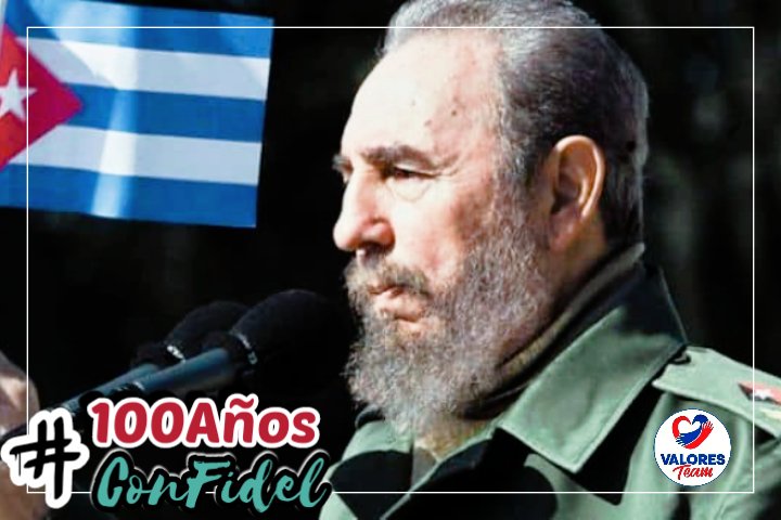 <a href="/ValoresTeam1/">Valores Team</a> <a href="/Diaz/">Daniel Díaz</a> <a href="/cafemartiano/">❤️Café Martiano 🇨🇺</a> <a href="/mimovilespatria/">mimovilespatria</a> <a href="/ValorRazon/">Con el Valor de la Razón</a> <a href="/IzquierdaPinera/">🇨🇺IzquierdaPinera❤️</a> <a href="/AdrianaRojasQba/">Adriana</a> <a href="/KatrinaDeCuba/">Katrina ⚯ ͛</a> <a href="/FrankCuba2022/">Frank Rodríguez Pérez</a> <a href="/EVilluendasC/">Enrique Villuendas</a> <a href="/SuselyMorfaG/">Susely Morfa González</a> <a href="/AbelPrieto11/">Abel Prieto</a> La Revolución cubana es indetenible
#100AñosConFidel
#ValoresTeam