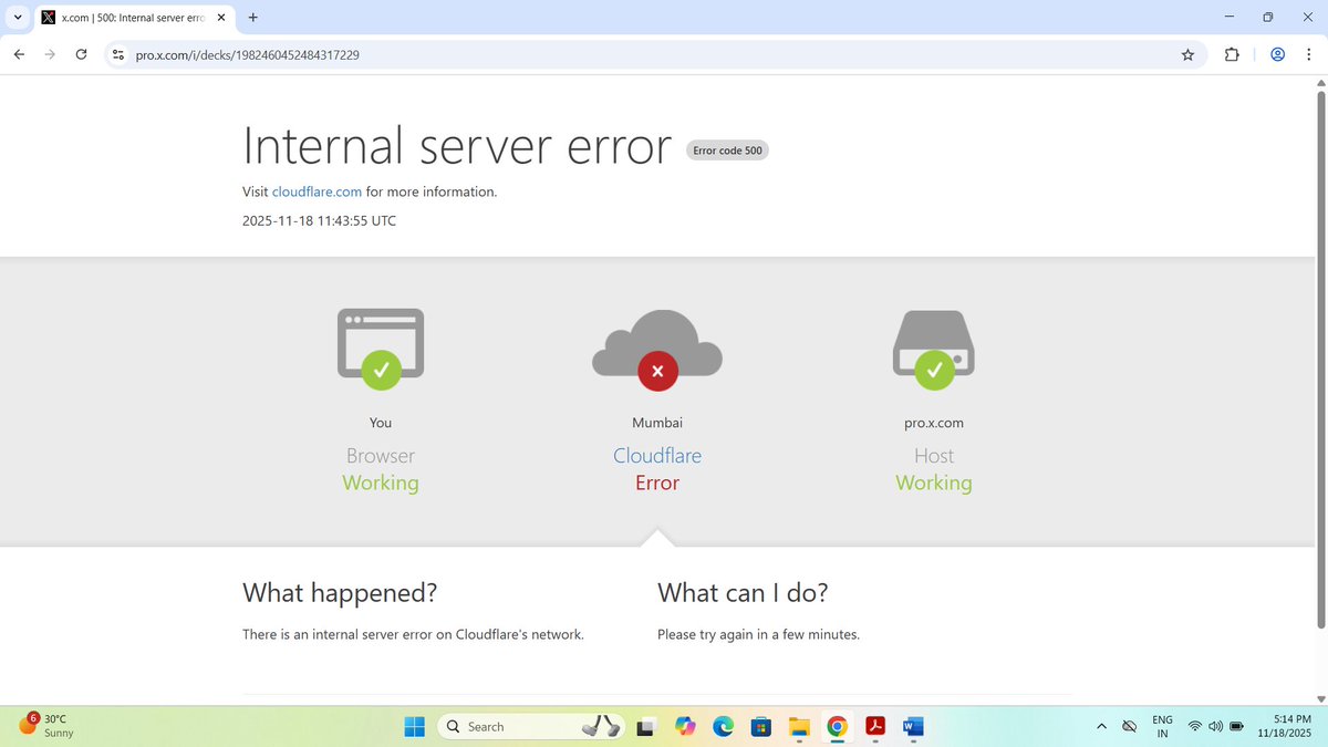Zero_SeriuosX's tweet photo. X server crashed .
who who facing issue with X
#TwitterDown
#XDown
#XServerDown https://t.co/orB1uoUWv2