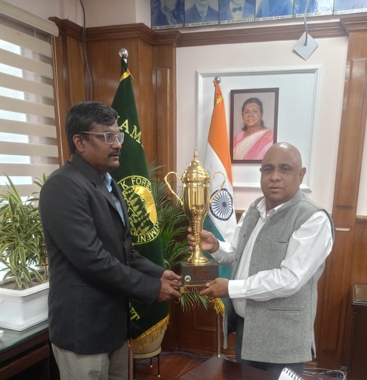 PCCFandHoFF_JK's tweet photo. J&amp;K Forest Department contingent brings laurels in 28th AIFSM.
The J&amp;K Forest Deptt. contingent won 20 medals securing 11th rank in All India Forest Sports meet held at Dehradun. 39 Forest Sports contingents from States &amp; Union Territories participated in the meet. https://t.co/eAObtGjt6I