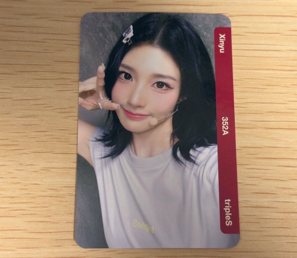 tripleS japan fc objekt ユヨン aa352 tripleS FC objekt 交換 募 : Chaewon チェウォン aa352 譲 : Xinyu