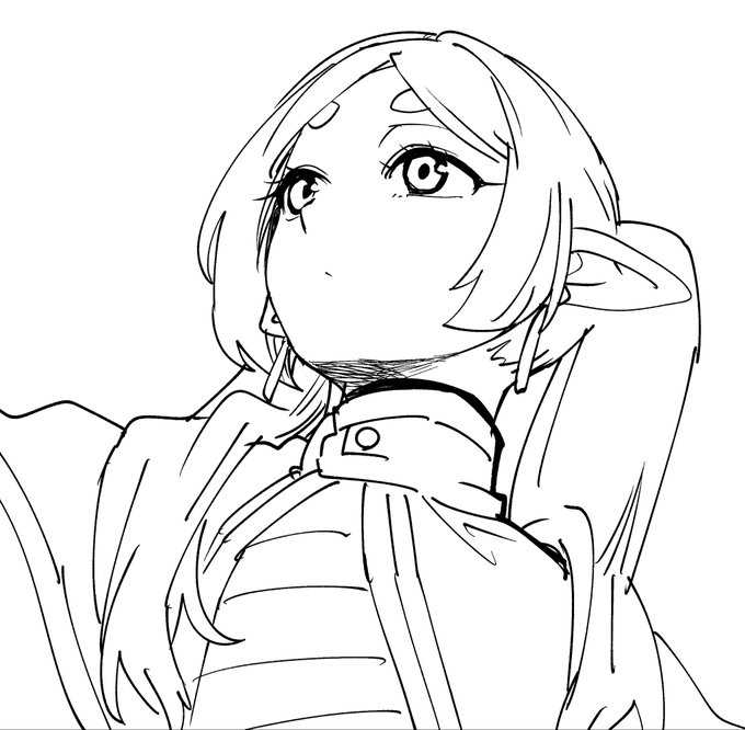 色んな人が描いてた角度のやつ 