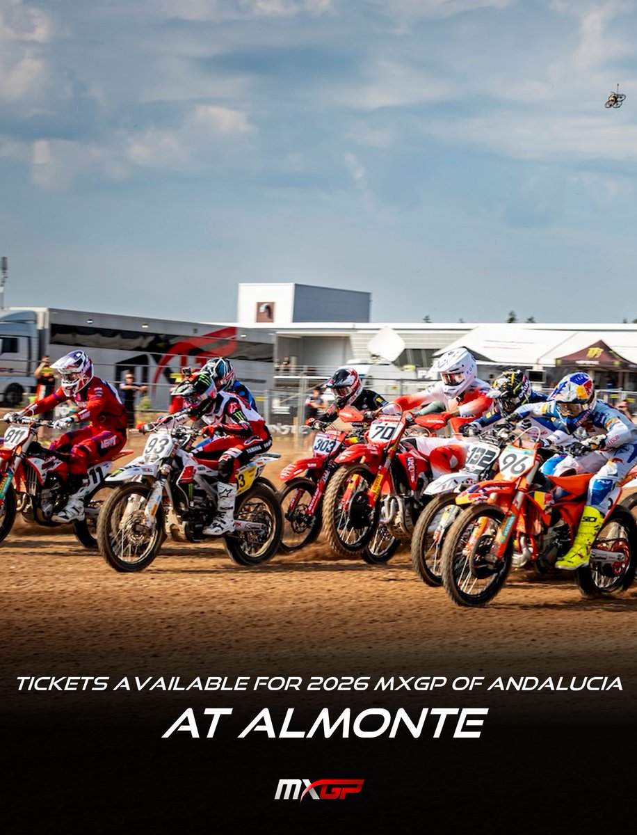 The sandy circuit of Almonte will bring a fresh challenge to the 2025 season for the first-ever MXGP of Andalucía and will serve as the first European stop of the year! 🇪🇸

Spanish heroes Ruben Fernández and Guillem Farrés will headline the local favourites and you won't want to