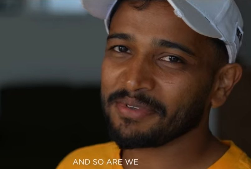 TheAnishh's tweet image. Basil Joseph X Csk Collab.🔥✨ 
Never expected.

Sanju bought a whole state with him.💛😭🔥