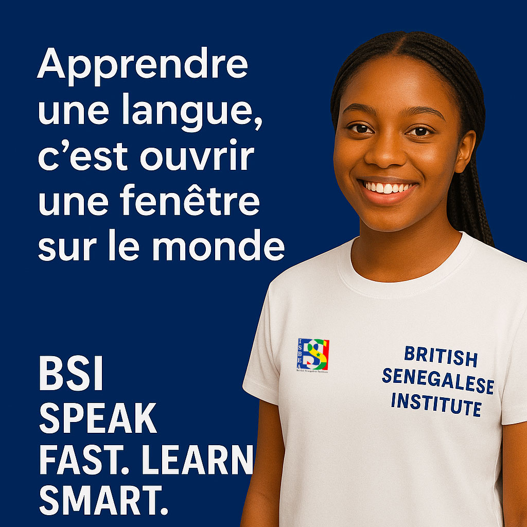 BsiIsbea's tweet photo. Apprendre une langue, c’est s’ouvrir au monde. 🌍
Rejoignez le BSI et donnez-vous les moyens d’aller plus loin.
BSI – Speak Fast. Learn Smart.
#BSI #LearnEnglish #Dakar #EtudiantsSN #Education https://t.co/CWBzHSS9sU