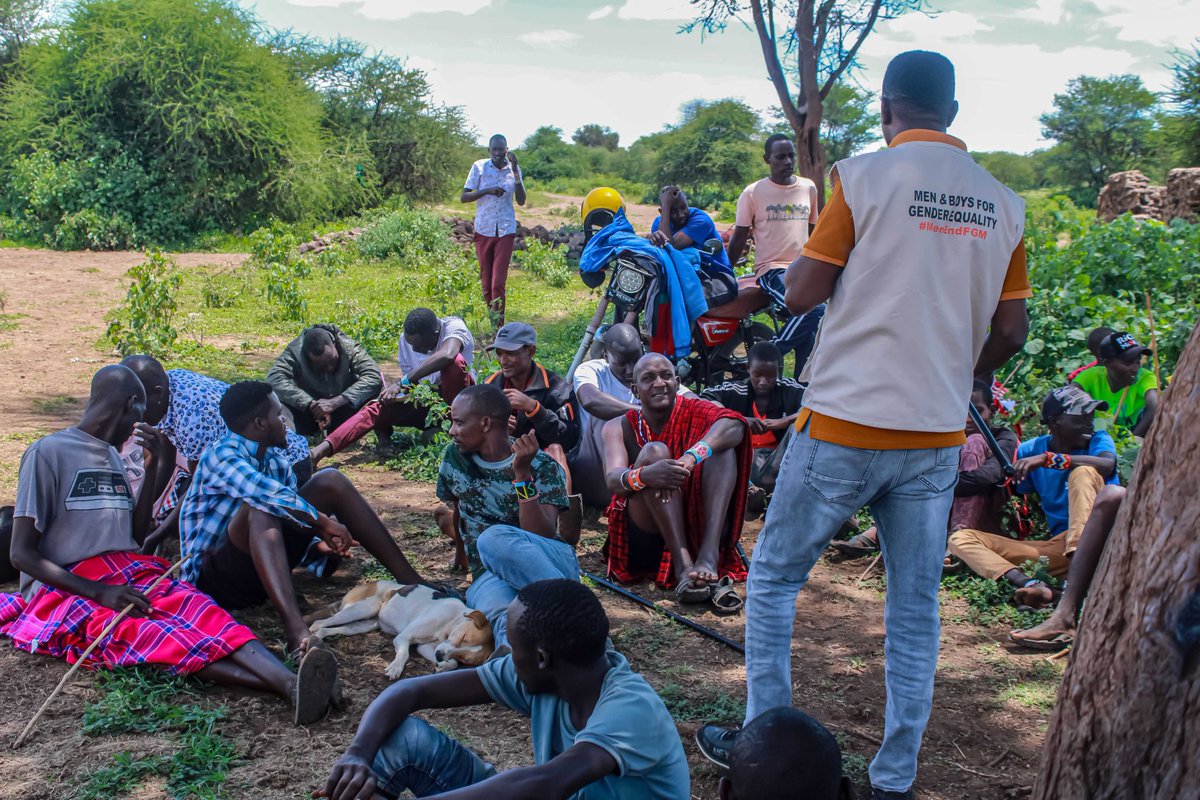 Ending #HarmfulPractices is a human issue. 👥 When men step up as allies, change accelerates. 💪 Engaging men means dismantling harmful norms, protecting futures and building communities rooted in respect. #MenEndFGM