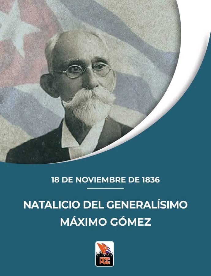 Máximo Gómez fue dominicano de nacimiento y cubano de corazón, por eso el pueblo lo recuerda con mucho cariño #LasTunas #PorLasTunasLaVictoria #SíSePuede #PorUn26EnEl26