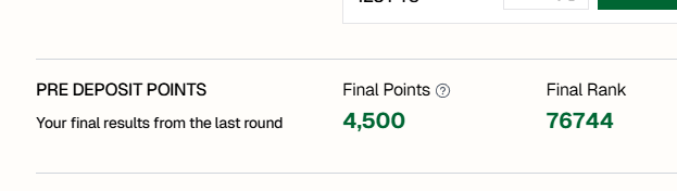 kingqicw18's tweet photo. I secure 10 daily bonus points by hitting the Perps trade target: 2+ trades over 100 tDUSD total. It’s a straightforward way to boost my score each UTC day. #pre-deposit-ranking @StandX_Official https://t.co/SiemK852RP