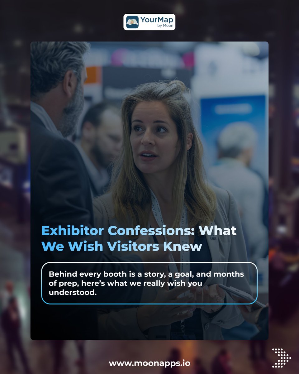 _MoonApps's tweet image. Great booths deserve to be found. Let YourMap guide visitors straight to you.

📲 Try YourMap today and make every booth count. [Link in bio]

#YourMap #EventTech #ExhibitorExperience #EventInnovation #MoonTechnolabs