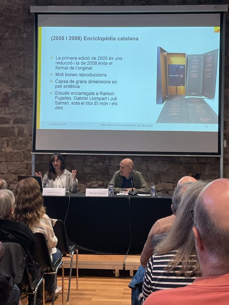 Enciclopèdia Catalana va assistir al seminari sobre l’#AtlesCatalà organitzat per l’ <a href="/ICGCat/">ICGC. Generalitat</a> i el Museu d’Història de Barcelona, amb ponents com Ramon Pujades. 
 
 👉 grupenciclopedia.cat/general/encicl… 
 
#MuseuHistòriaBarcelona #ICGC