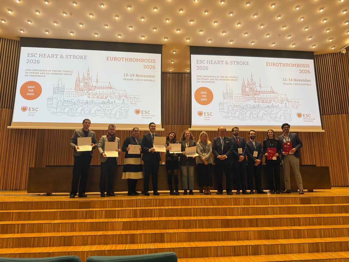 ESC Council on Stroke Chairperson tweet media