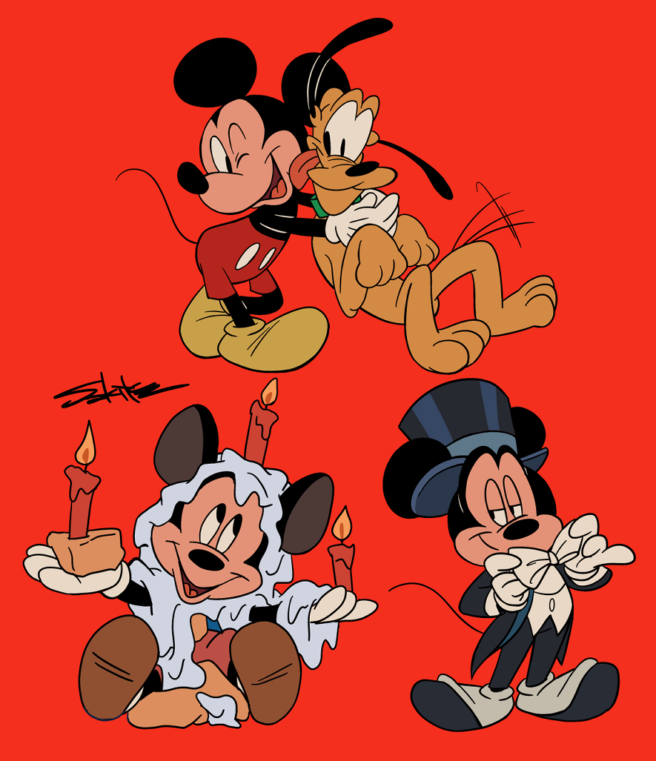 Happy birthday Mickey🎈
ウオー日本時間滑り込みお誕生日おめでとー！ってやろうとしたらツイッタ落ちててどうかな…