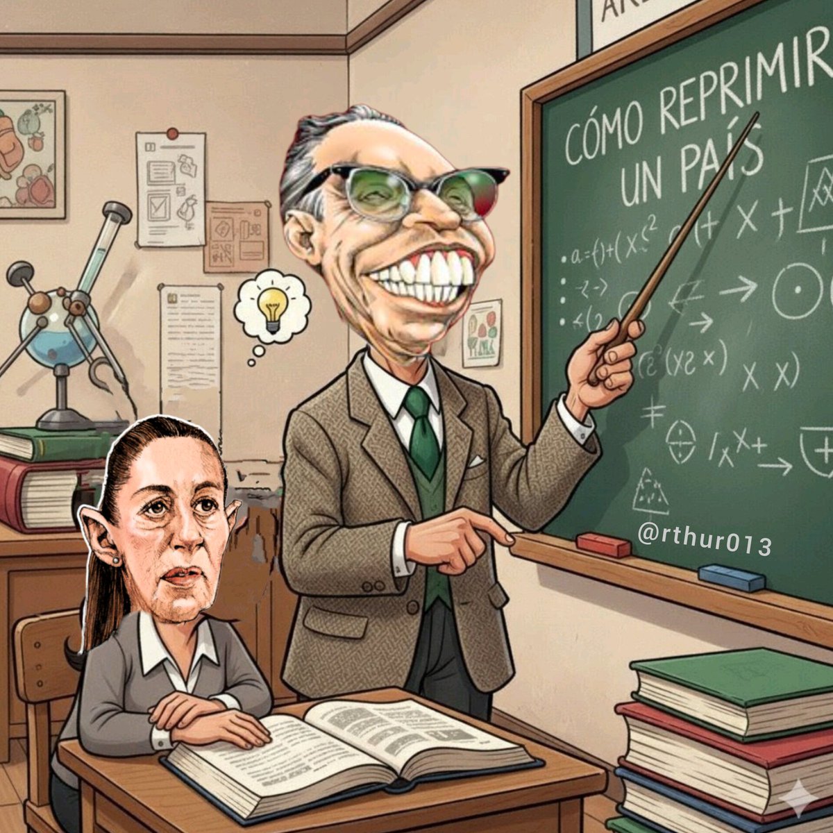 rthur013's tweet image. Claudia Sheinbaum aprendiendo del MEJOR...

Hice un Meme 😂😂😂😂