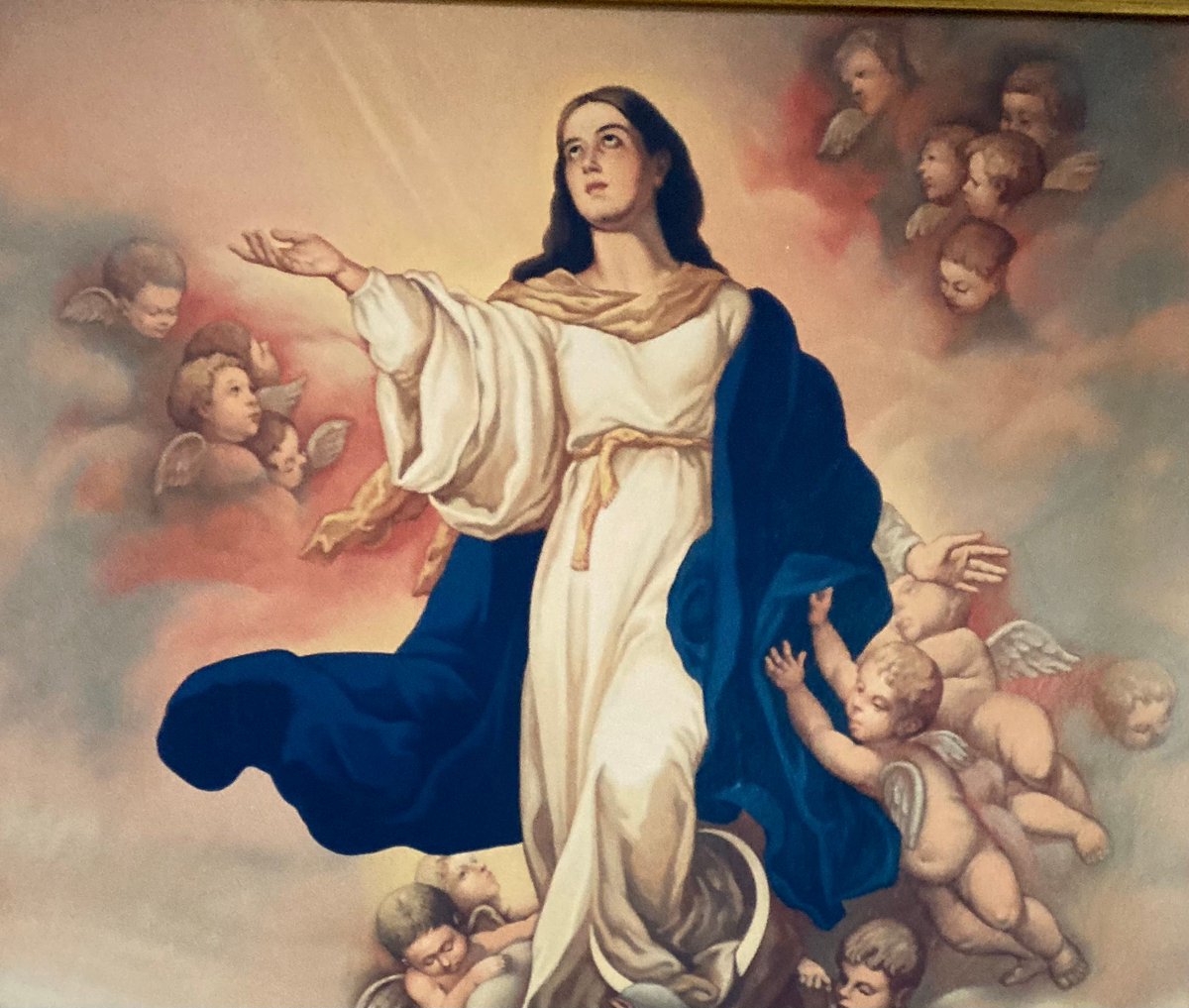 CardinalJWTobin's tweet image. Encourage us in our weakness, Blessed Mother, and enlighten us in our confusion and doubt. We look to you as a sure guide when we have lost our way.