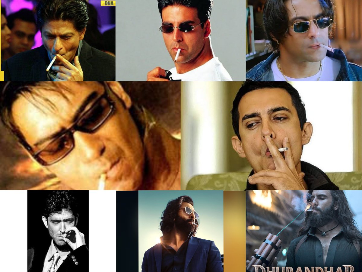ManozTalks's tweet image. Bollywood OBSESSION With CIGARETTE🔥