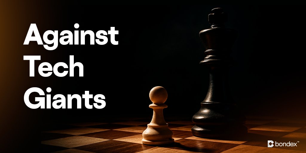 bondexapp's tweet image. 🤯 How do you survive in a market where your competitors have more money, more engineers, and entire clouds of data?

You don’t outspend them. You outfocus them.

Here’s how smaller teams beat tech giants at their own game 🧵👇