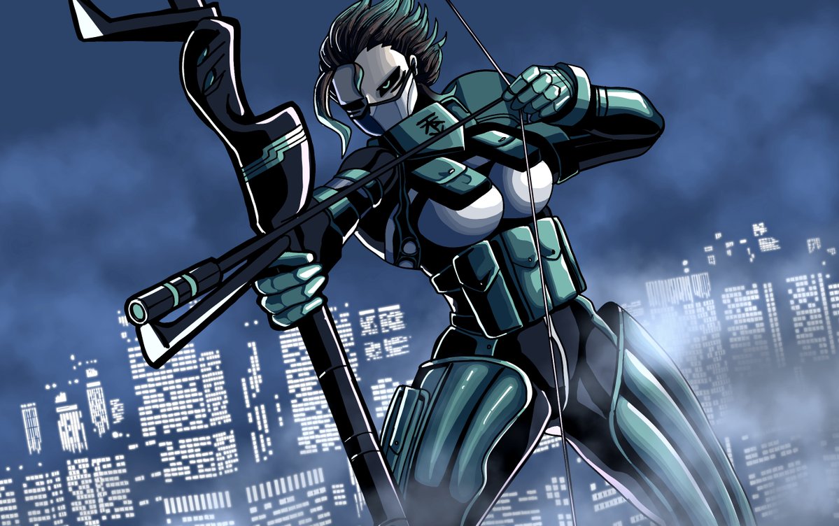 お題ありがとうございました！
ソリティアさんです🏹