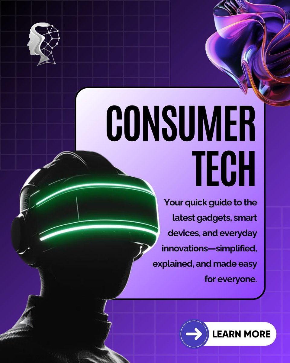 techdglminds's tweet image. Stay ahead of the curve with your go-to guide for the latest gadgets, smart devices, and everyday innovations. 
..
..
𝗟𝗲𝗮𝗿𝗻 𝗠𝗼𝗿𝗲 🔗 techdigitalminds.com
..
..
#techdigitalminds #ConsumerTech #TechSimplified