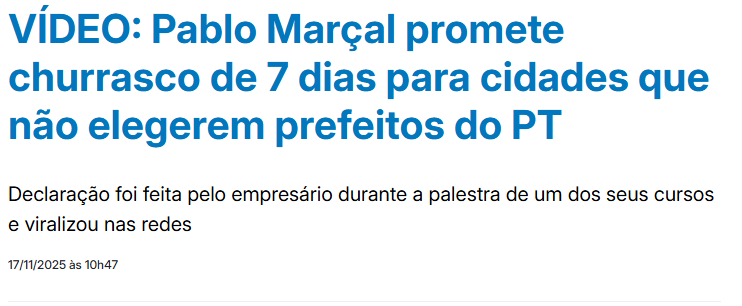 E o Elias Jabbour vai conversar com ele em podcast na quinta-feira porque os comunistas acham que é muito legal engajar a extdireita...