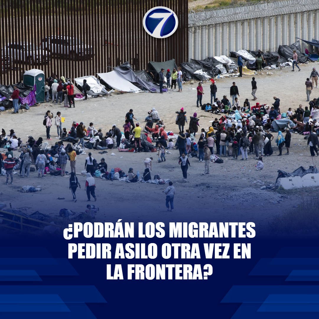 Noti7Guatemala's tweet image. ¿Se reactivará la solicitud de #asilo en la #frontera con EE.UU.? 🤔➡ bit.ly/3LJ79Fv