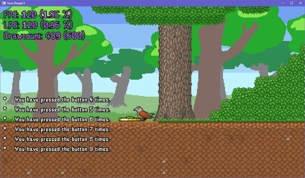 LabbedNet's tweet photo. I'm still making progress on my game, just not very exciting stuff, like...
Dynamic text. Wow!
#gamedev #indiedev https://t.co/785gLgpz33